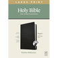 NLT Large Print Thinline Reference Bible, Filament Enabled Edition (Red Letter, Leatherlike, Black, Indexed) - Imitation Leather
