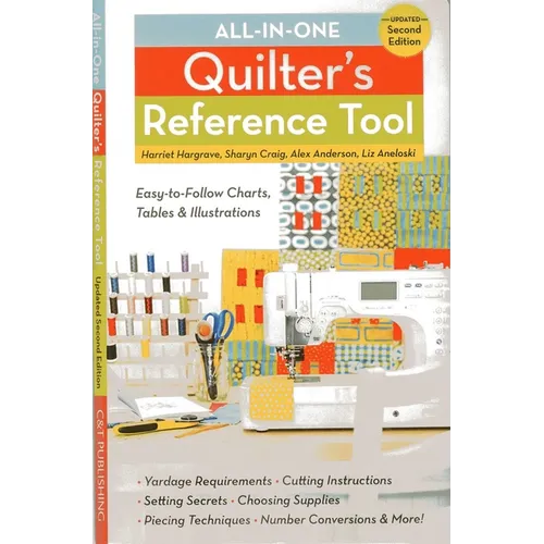 All-In-One Quilter's Reference Tool: Updated - Spiral