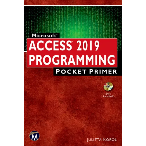 Microsoft Access 2019 Programming Pocket Primer - Paperback