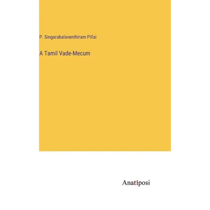 A Tamil Vade-Mecum - Hardcover