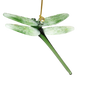 Egyptian Glass Dragonfly Ornament - Green