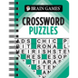 Brain Games - To Go - Crossword Puzzles (Teal) - Spiral