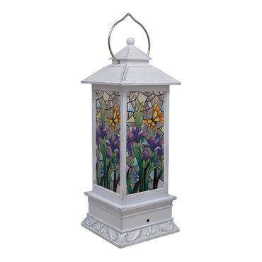 The Iris & Monarch Water Lantern