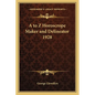 A to Z Horoscrope Maker and Delineator 1928 - Paperback
