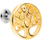1/4 Gold Tone Tree of Life Cutout Tragus Cartilage Earring