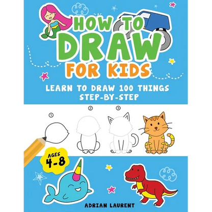 How to Draw People for Kids 4-8: Learn to Draw 101 Fun People with Simple Step by Step Drawings for Children - Paperback