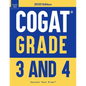 COGAT Grade 3 and 4: Two Practice Tests - Level 9 and 10 - Paperback