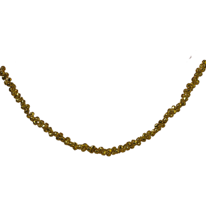 70 Inch Metal Jingle Bell Garland - Gold