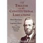 A Treatise on the Constitutional Limitations - Paperback