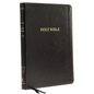 KJV, Thinline Bible, Large Print, Imitation Leather, Black, Red Letter Edition - Imitation Leather