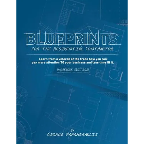 Blueprints for the Residential Contractor - Paperback