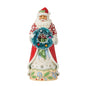 Santa with Sisal Wreath