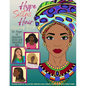 Hype Sistas Hair Adult Coloring Book for Black Women: For Stress Reducing, Anxiety Relief, and Relaxation - Paperback