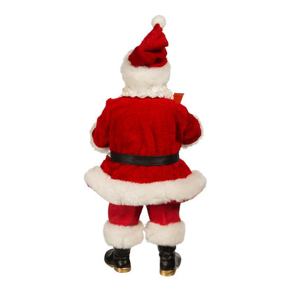 Santa with a Hershey's Gift Basket
