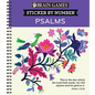Brain Games - Sticker by Number: Psalms (28 Images to Sticker) - Spiral