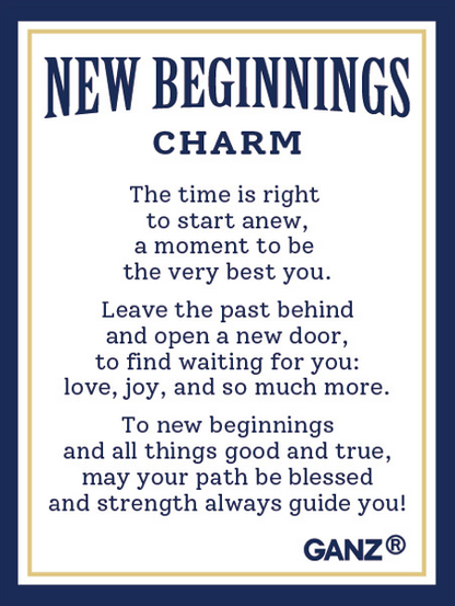 New Beginnings Charm