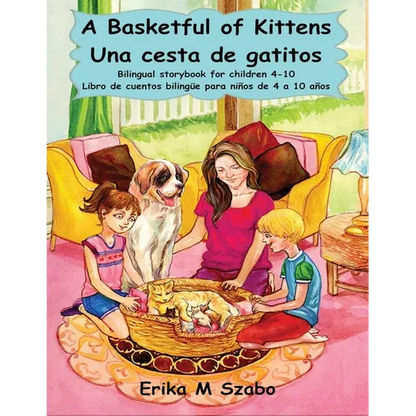 A Basketful of Kittens - Una cesta de gatitos - Paperback
