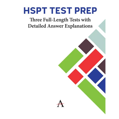 HSPT Test Prep: Three Full-Length Tests with Detailed Answer Explanations - Paperback