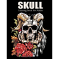 Skull Coloring Book for Adults: Over 50 Skull Designs Inspired by the Day of the Dead Great Día de Los Muertos Coloring Books for Adults - Paperback
