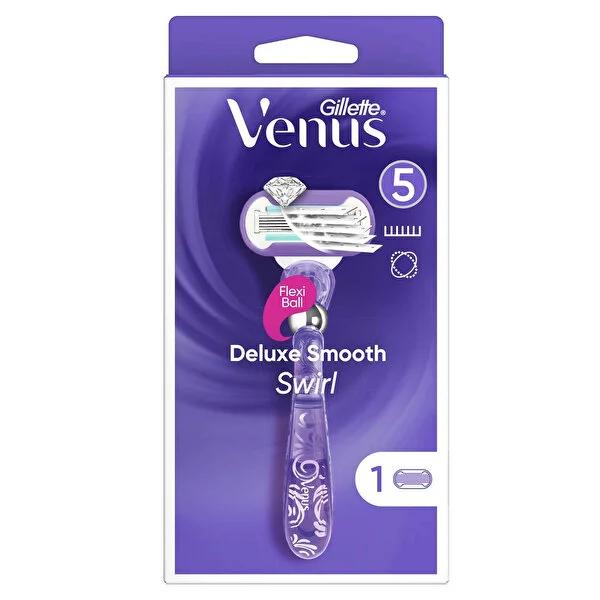 Gillette Venus Swirl Flexiball Women's Razor - Smooth Shaving for Sensitive Skin