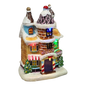 Lighted Resin Gingerbread House - Bakery