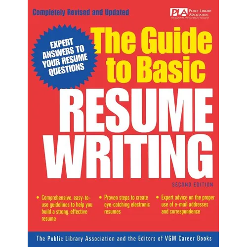 The Guide to Basic Resume Writing - Paperback