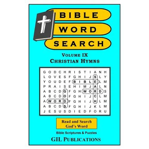 Bible Word Search, Volume IX: Christian Hymns - Paperback