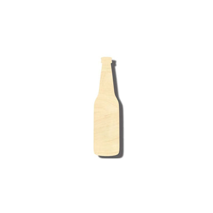 Unfinished Wood Beer Soda Pop Bottle Shape - Bar Decor - Craft - up to 46" DIY