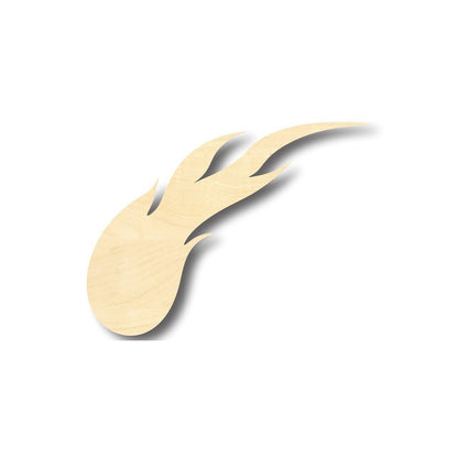 Unfinished Wood Comet Shape - Space - Craft - up to 46" DIY