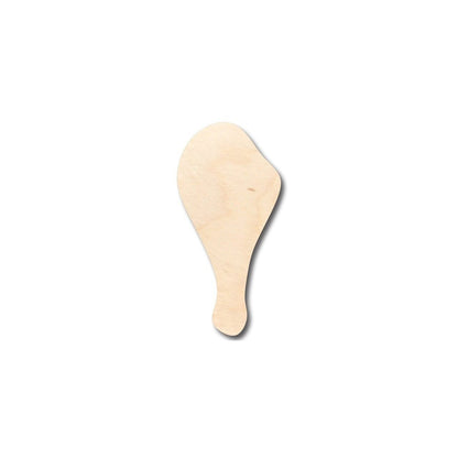 Unfinished Wood Drumstick Shape - Kitchen - Food - Craft - up to 46" DIY