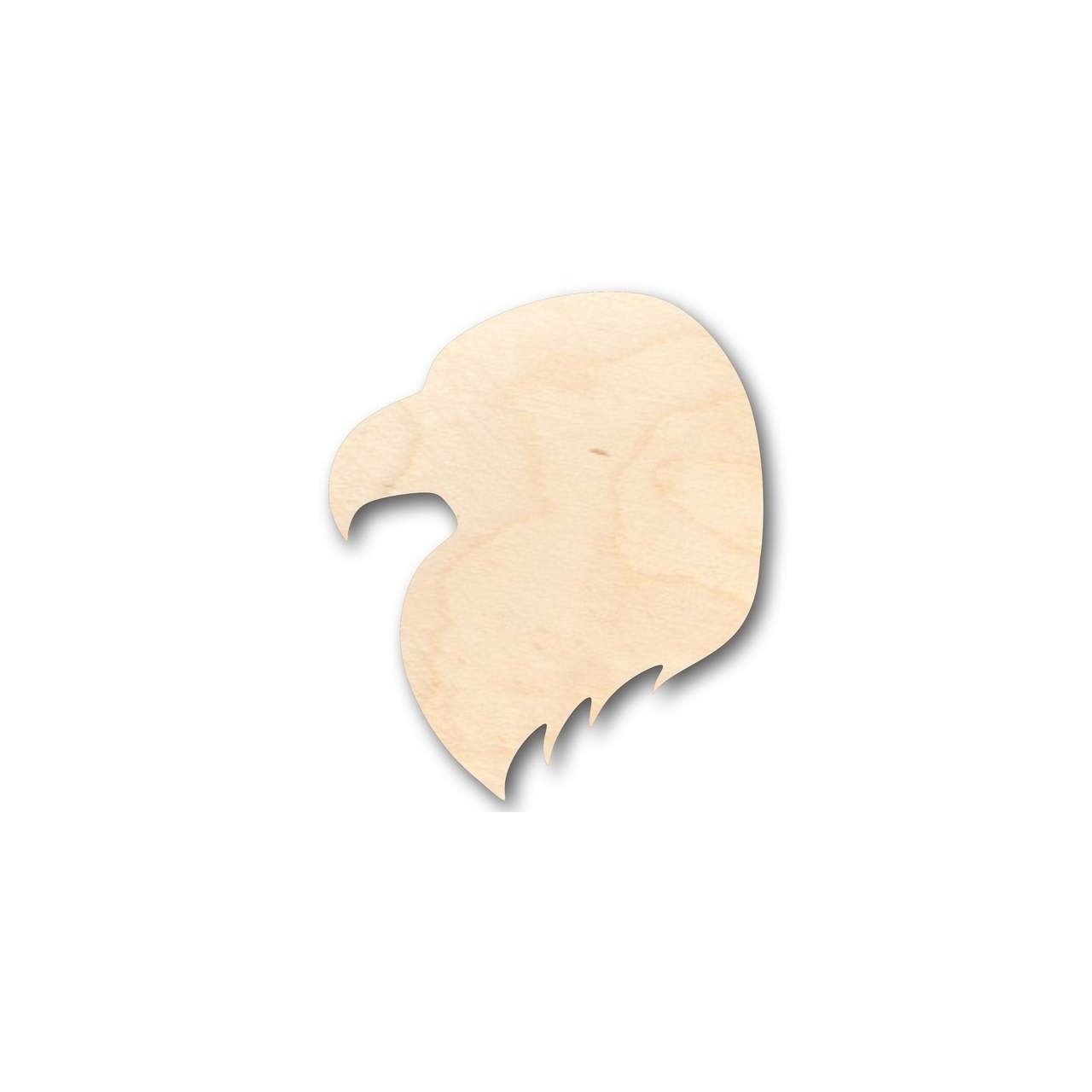 Unfinished Wood Eagle Head Shape - Animal - Wildlife - Craft - up to 46" DIY