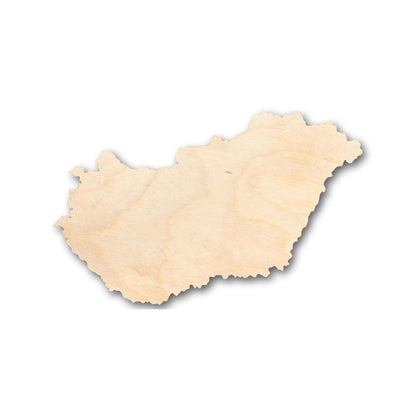 Unfinished Wood Hungary Shape - Country - Craft - up to 46" DIY