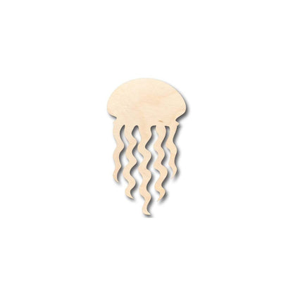 Unfinished Wood Jellyfish Shape - Ocean - Craft - up to 46" DIY