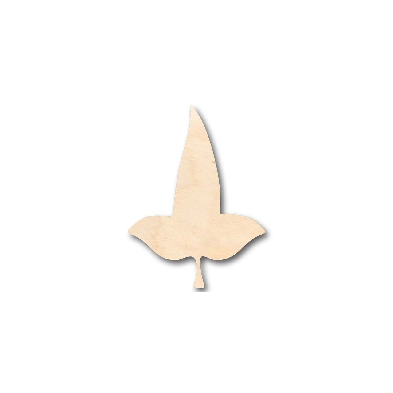Unfinished Wood Mallorn Leaf Shape - Fall - Craft - up to 46" DIY