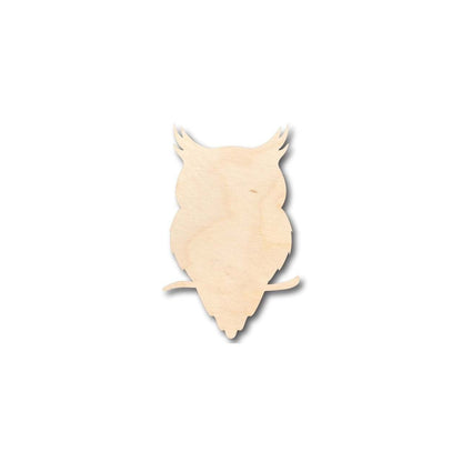Unfinished Wood Owl Shape - Animal - Wildlife - Craft - up to 46" DIY