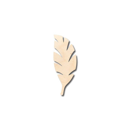 Unfinished Wood Palm Tree Leaf Shape - Craft - up to 46" DIY