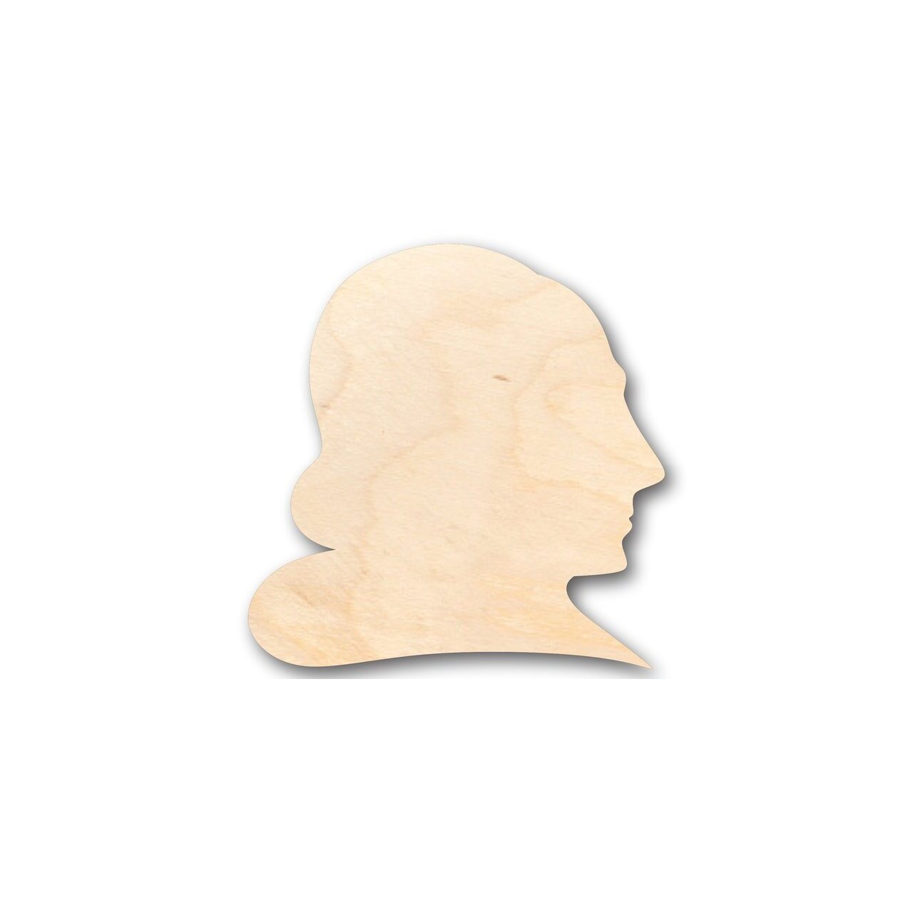 Unfinished Wood Shakespeare Shape - Literature - History - Craft - up to 46" DIY