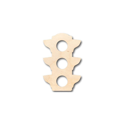 Unfinished Wood Traffic Light Shape - Craft - up to 46" DIY