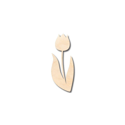 Unfinished Wood Tulip Shape - Spring - Flower - Craft - up to 46" DIY
