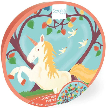Unicorn Contour Puzzle - 30 Piece