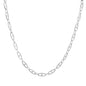 Unisex Stainless Steel Mariner Link Necklace