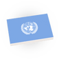 United Nations Flag - UN -  Custom Printed - Made Using a New LEGO® Tile