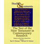 The Text of the New Testament in Contemporary Research: Essays on the Status Quaestionis - Paperback