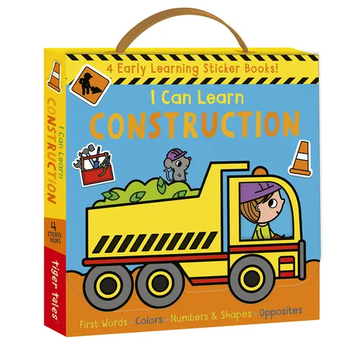I Can Learn Construction: First Words, Colors, Numbers and Shapes, Opposites - Paperback