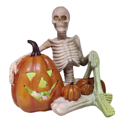 Light-up Skeleton Figurine -