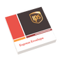 IPS Overnight Express Envelope -  Custom Printed Using on a LEGO® Part - (2 x 2 Tile)