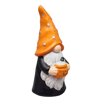 Trick or Treat Gnome Figurine - 10 Inch