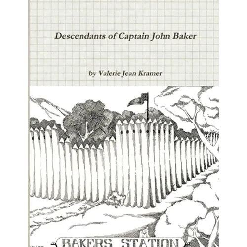 Descendants of Captain John Baker - Paperback