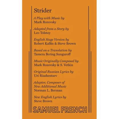 Strider - Paperback