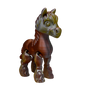 Clyde the Clydesdale  - Copper Color